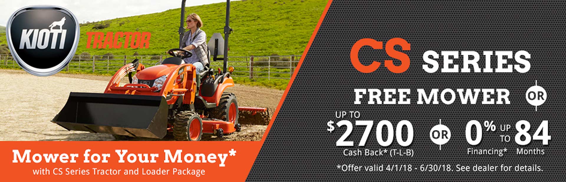 KIOTI: Mower For Your Money